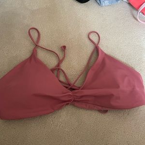 Lululemon bikini top size 8